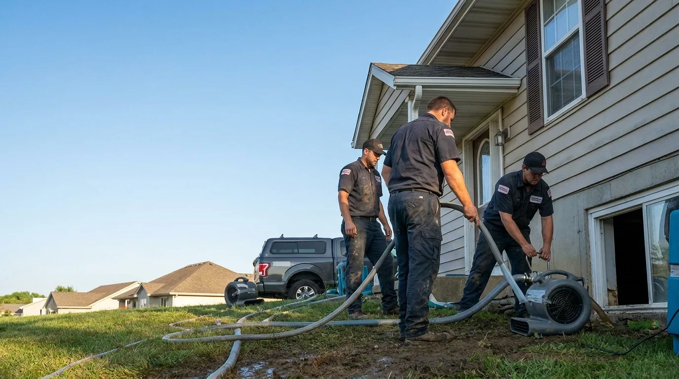 Water Removal in Pittsburg, OK near me